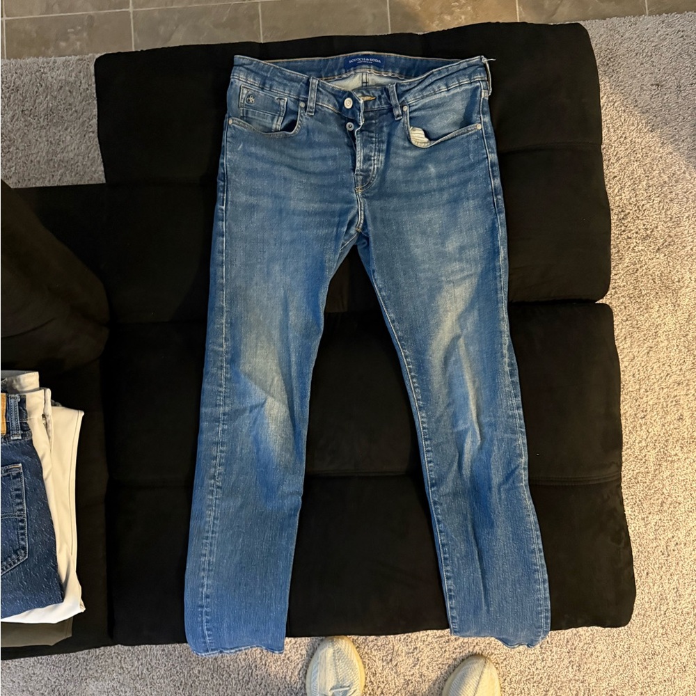 Scotch & Soda Men's Blue Jeans - Ralston 32x32